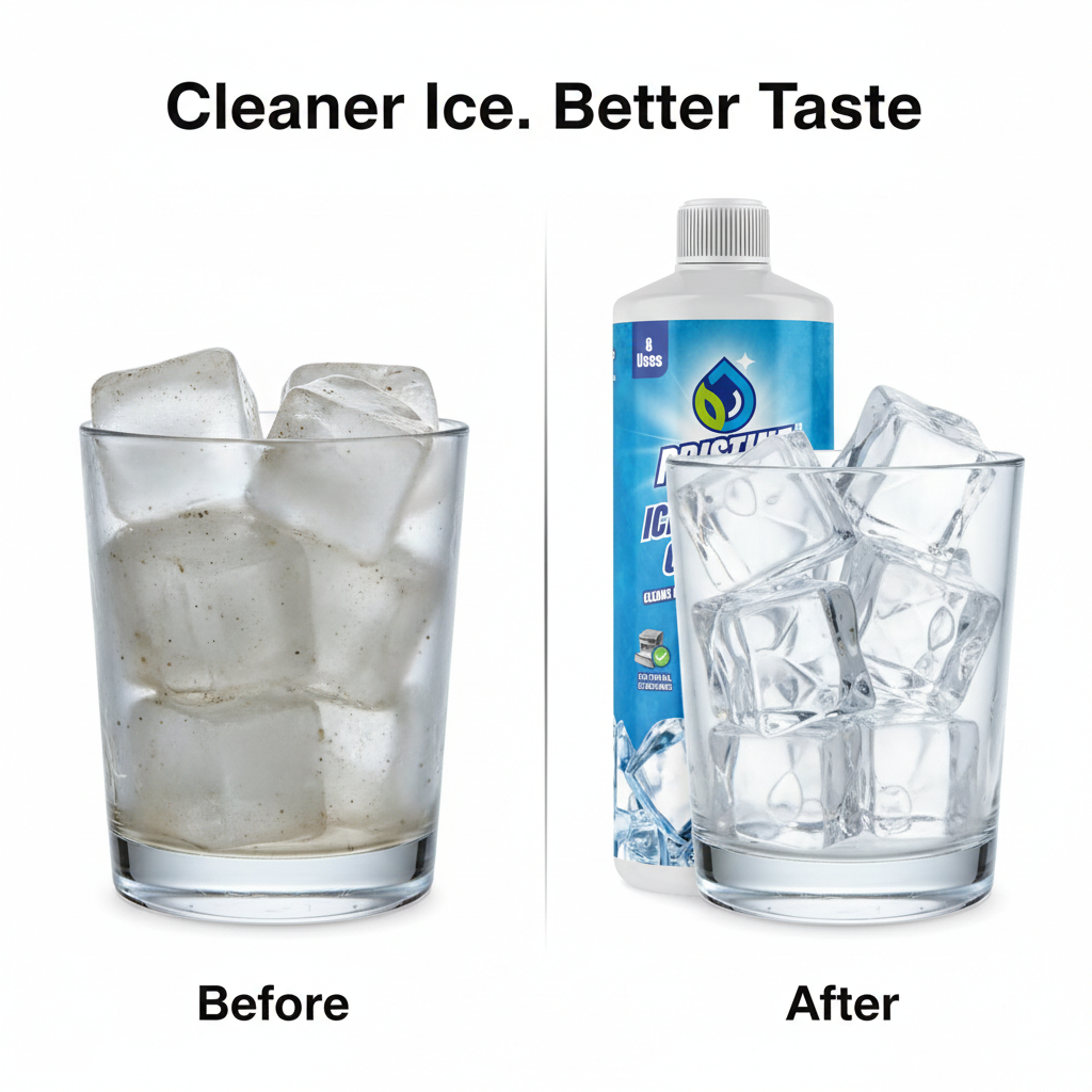 Cleaner Ice. Better Taste.