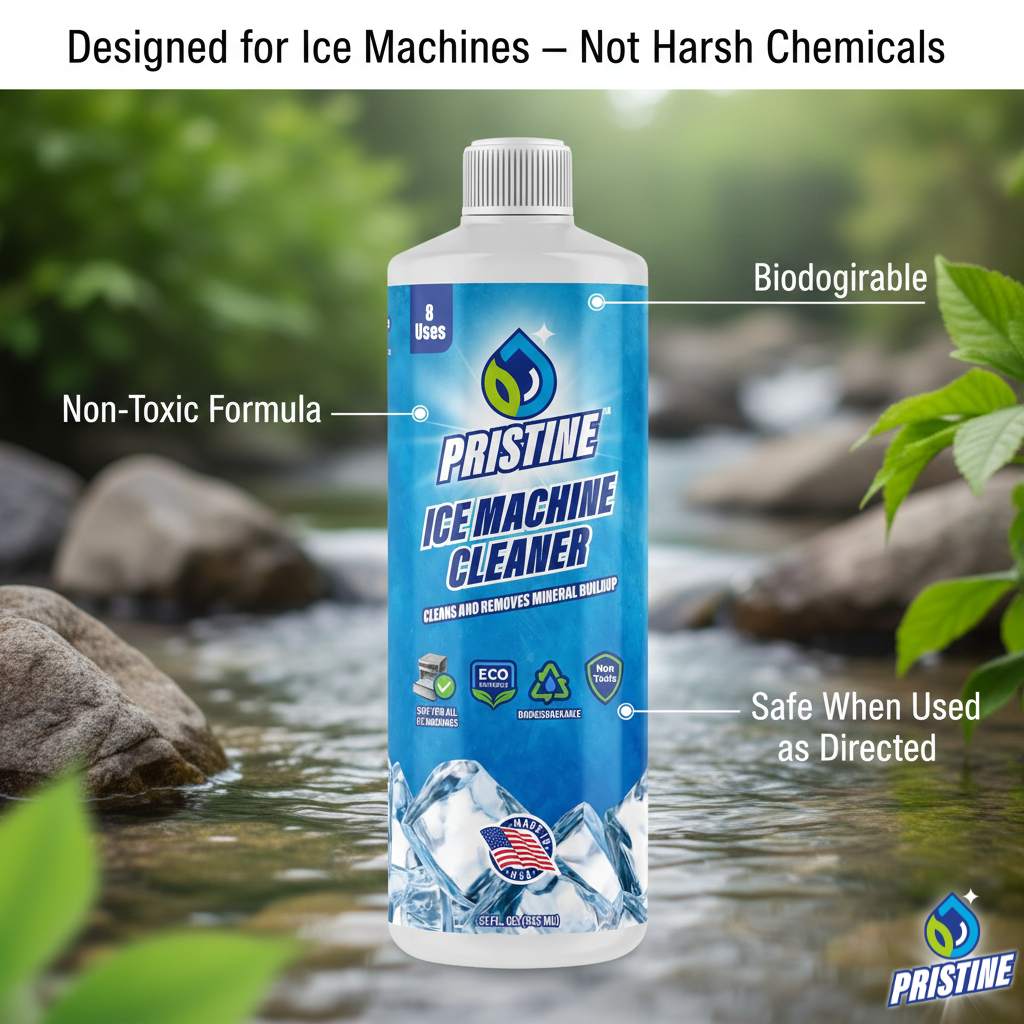 Designed for Ice Machines - Not Harsh Chemicals